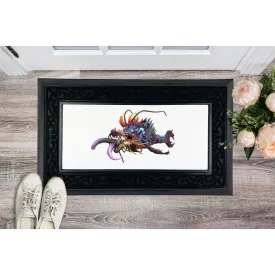 Ryuuk the Fish Dragon God Sublimation Heavy Duty Door Mat