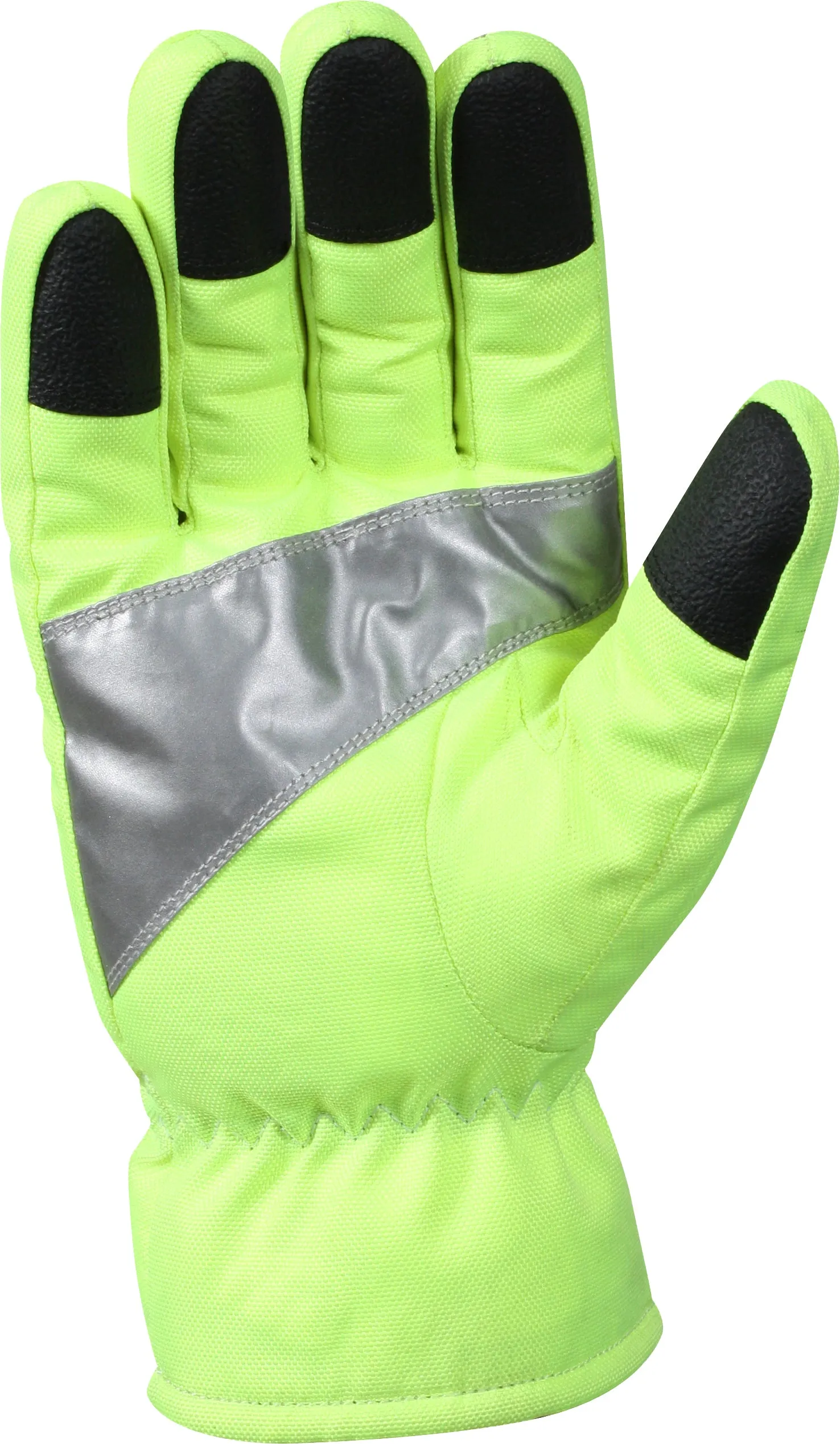 Safety Green - High-Visibility Thermoblock Insulated Safety Gloves with Refective Tape