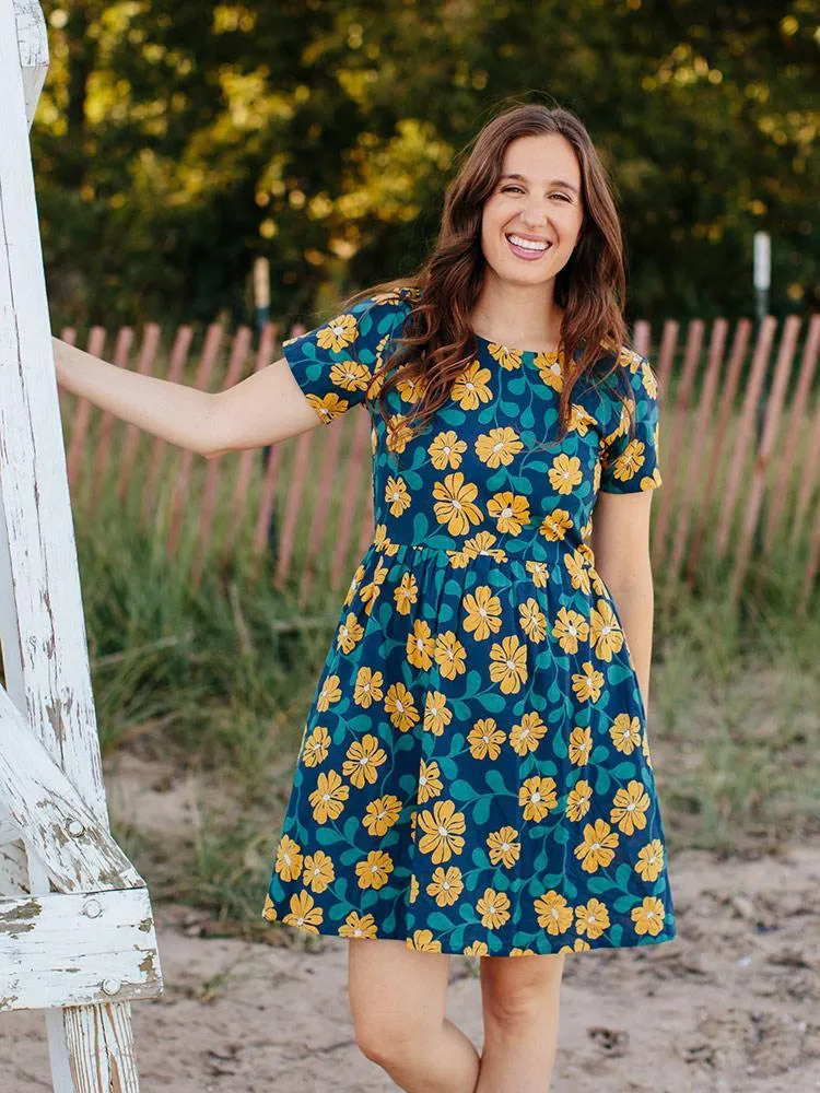 Serenade Dress - Sunflower