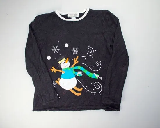 Ski Solo-Small Christmas Sweater