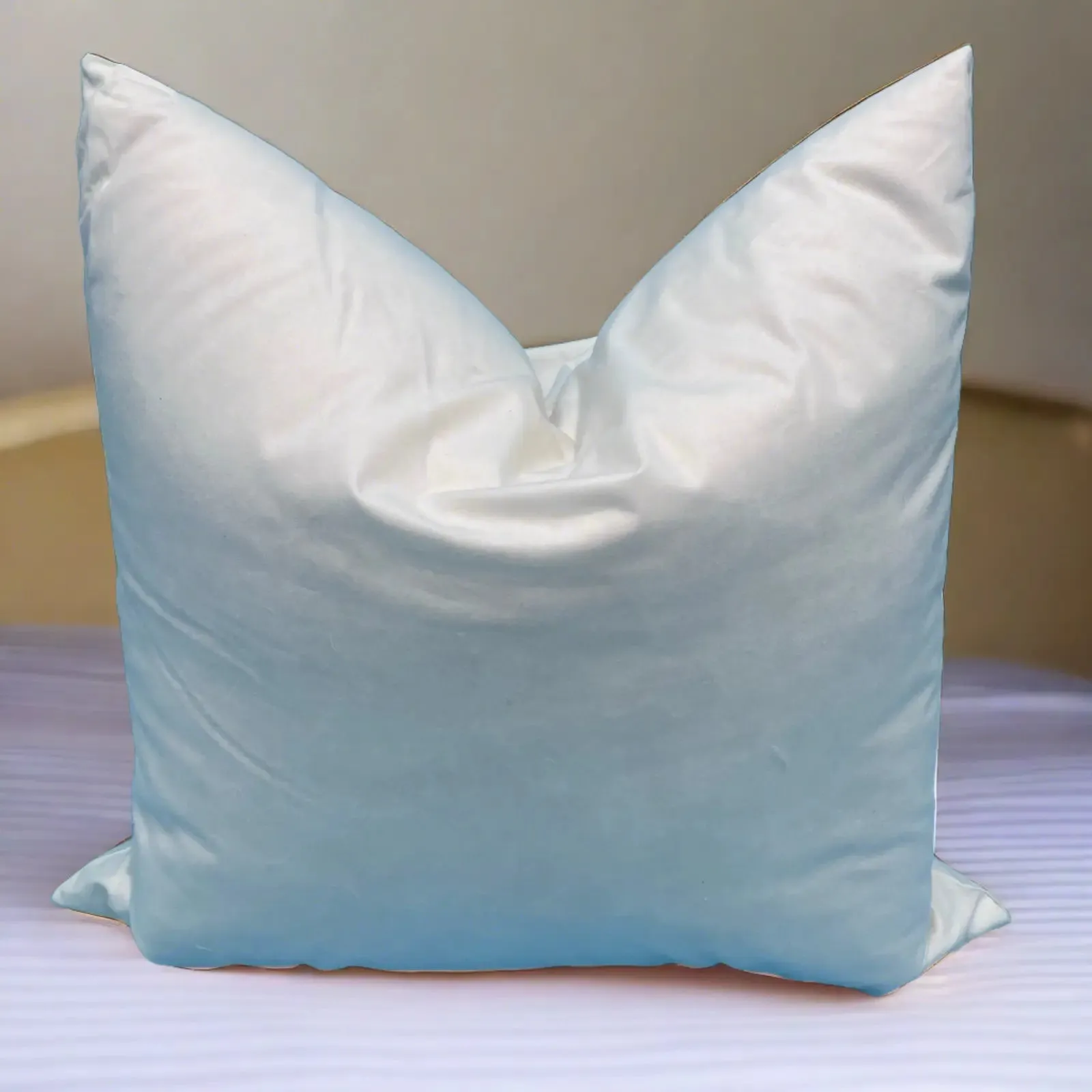 SupremeSoft™ 18" Square 100% White Goose Down Pillow Insert