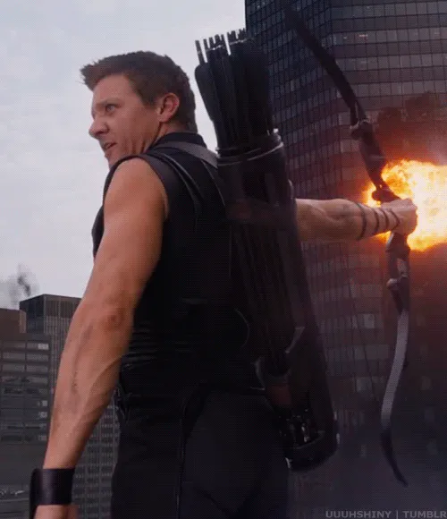 The Avengers Hawkeye Leather Vest