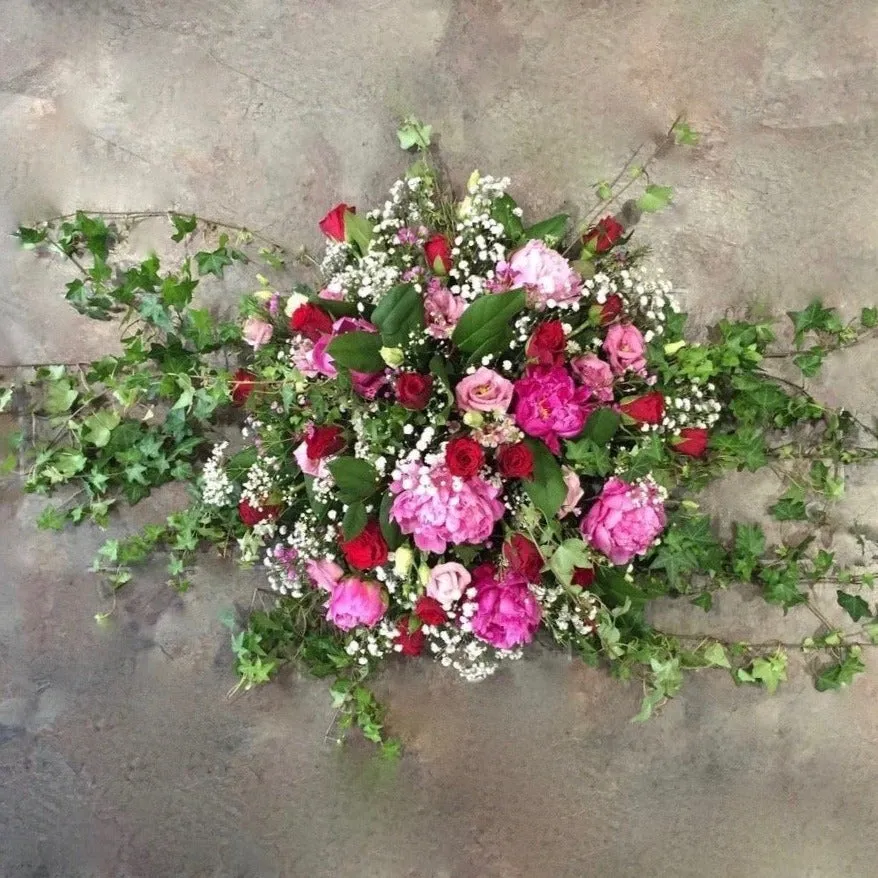 Trailing Posy Coffin Spray