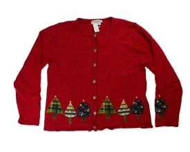 Tree Border-Medium Christmas Sweater