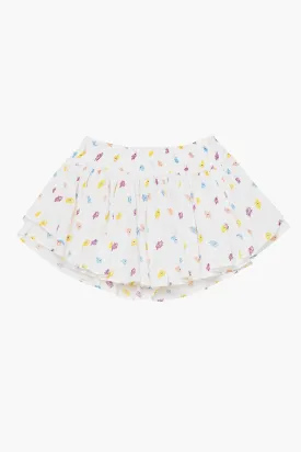 Velveteen Eloise Girls Skort - Multi Paisley