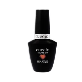 Veneer Soak Off Gel - Brownie Points by Cuccio for Women - 0.44 oz Nail Polish