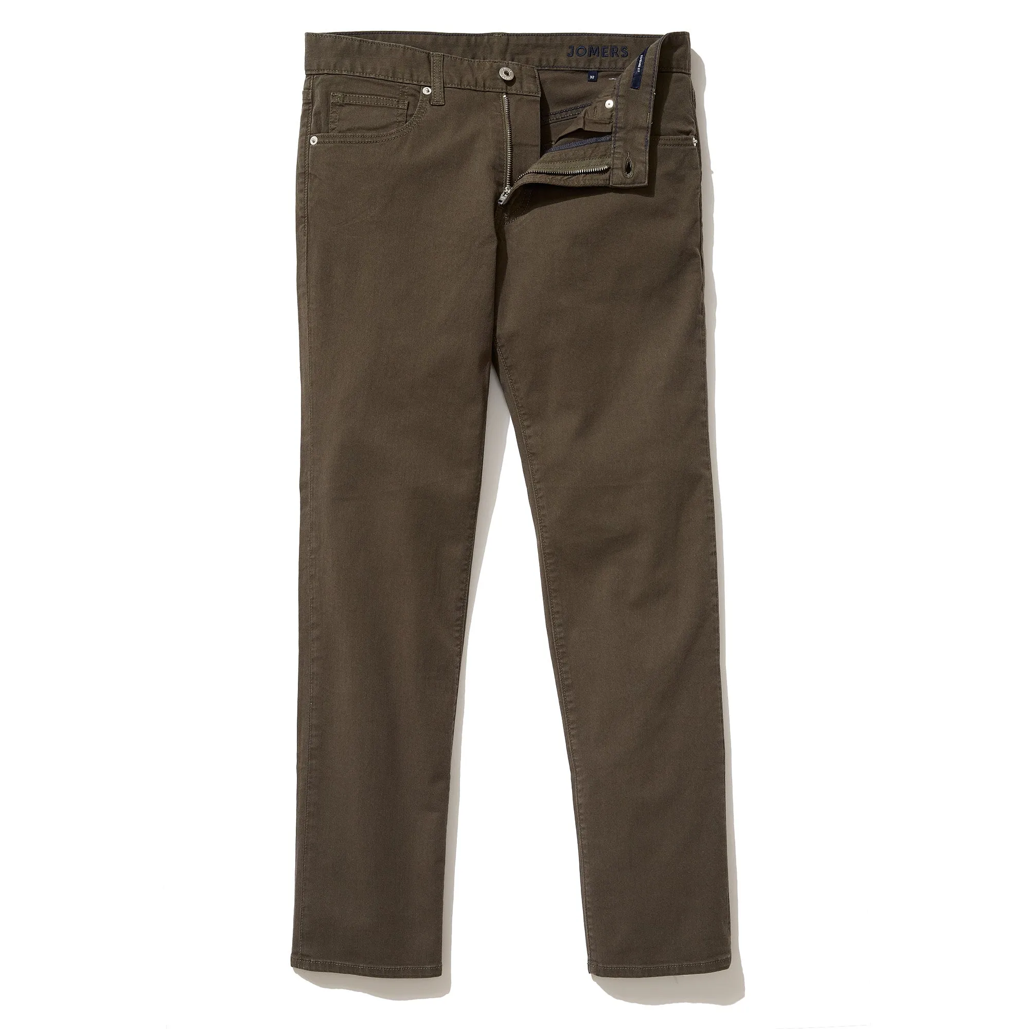 Veneto (Slim) - Olive Italian Travel Jeans