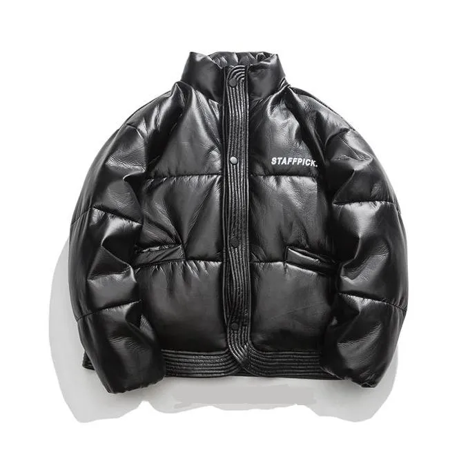 Water-Resistant Loose Fit Thick Puffer Jacket