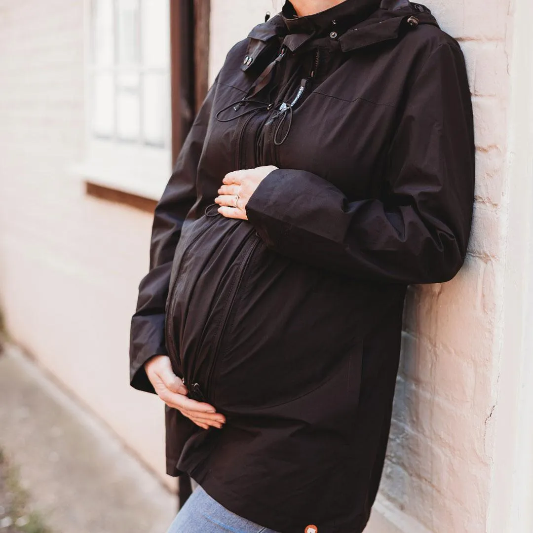 Wombat & Co NUMBAT GO Lightweight Babywearing Jacket - Black